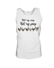 Chicken Not My Coop Unisex Tank tile