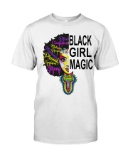 black girl magic pride month Classic T-Shirt front