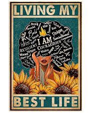africa retro living best life 11x17 Poster front