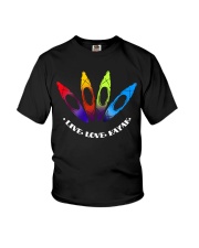 lgbt kayak-outdoors-i-love Youth T-Shirt tile