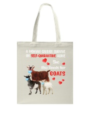 quarantine-alone-goats Tote Bag tile