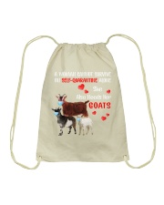 quarantine-alone-goats Drawstring Bag tile