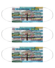 Teacher You Are The Reason I Am Here mas Cloth Face Mask - 3 Pack front