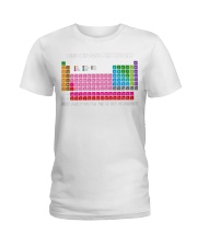 chemistry periodically mas Ladies T-Shirt tile