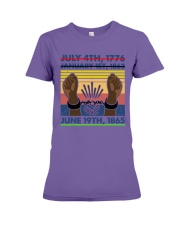 black june 19-1863 Premium Fit Ladies Tee tile