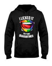 lgbt lick it quarantined Hooded Sweatshirt tile