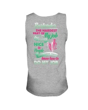 bartender hardest of my job Unisex Tank tile