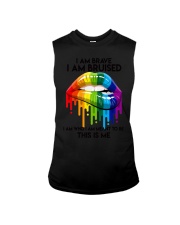 lgbt I am brave Sleeveless Tee tile