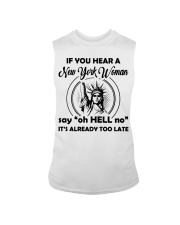 you hear a new york woman Sleeveless Tee thumbnail