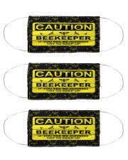 Beekeeper see me running mas Cloth Face Mask - 3 Pack front