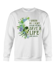 garden save a life Crewneck Sweatshirt tile