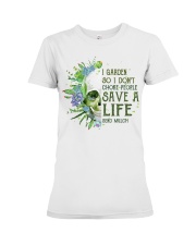 garden save a life Premium Fit Ladies Tee tile
