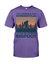 I Plan On Finding Bigfoot Premium Fit Mens Tee tile