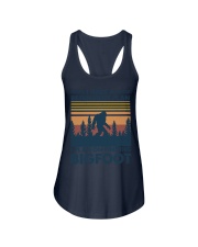I Plan On Finding Bigfoot Ladies Flowy Tank tile