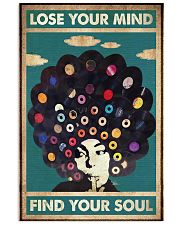 black girl vinyl poster 11x17 Poster front