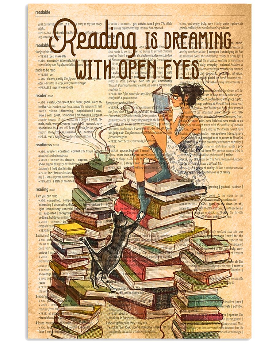 reaing is a dream 11x17 Poster