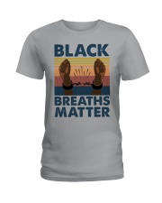 Black Breaths Matter Ladies T-Shirt tile