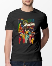 lgbt freedom independence day Classic T-Shirt lifestyle-mens-crewneck-front-13