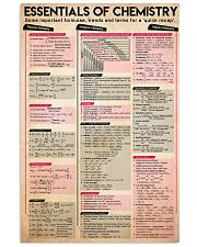 Essentials of chemistry 11x17 Poster front