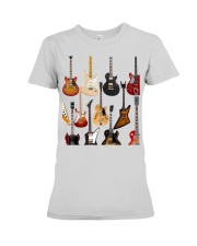 guitar type mug Premium Fit Ladies Tee tile