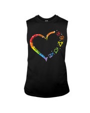 lgbt heart all icon Sleeveless Tee tile