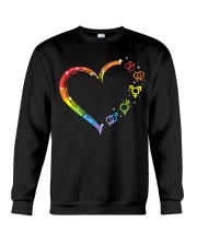 lgbt heart all icon Crewneck Sweatshirt tile
