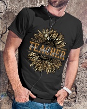 teacher leopard Classic T-Shirt lifestyle-mens-crewneck-front-4