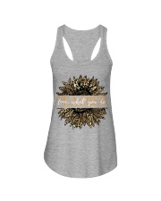 teacher leopard Ladies Flowy Tank tile
