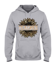teacher leopard Hooded Sweatshirt tile
