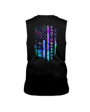 Photography American flag neon Sleeveless Tee tile