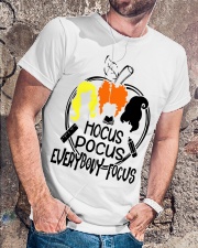 hocus pocus everybody focus Classic T-Shirt lifestyle-mens-crewneck-front-4