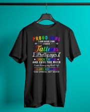 proud girl tattoos lgbt Classic T-Shirt lifestyle-mens-crewneck-front-3