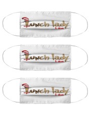 I am lunch lady Cloth Face Mask - 3 Pack front