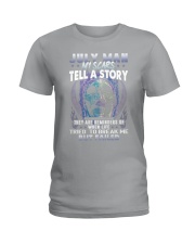 July man scars Ladies T-Shirt tile