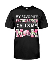 my favorite photographer calls me mom Premium Fit Mens Tee tile