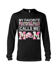 my favorite photographer calls me mom Long Sleeve Tee tile