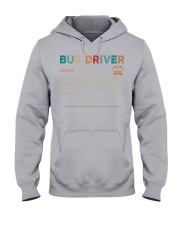 Bus Driver noun vintage Hooded Sweatshirt tile