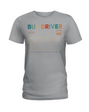 Bus Driver noun vintage Ladies T-Shirt tile