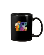 LGBT love must be louder Mug tile