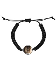 Tigre cat Cord Circle Bracelet front