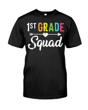 First 1St Grade Squad Back To School 1St Day Funny Premium Fit Mens Tee thumbnail