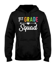 First 1St Grade Squad Back To School 1St Day Funny Hooded Sweatshirt thumbnail