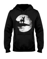 Mens Chihuahua And Moon Halloween T Shirt 3Xl Blac Hooded Sweatshirt thumbnail