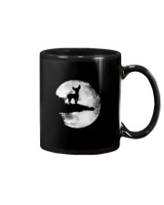 Mens Chihuahua And Moon Halloween T Shirt 3Xl Blac Mug thumbnail