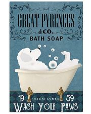 Bath Soap Company Great Pyrenees 11x17 Poster front