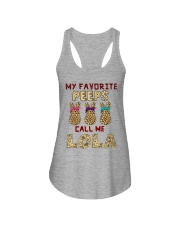 Favorite Peeps call me LOLA Ladies Flowy Tank tile