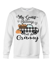 Blessings call me Granny pumpkin truck Crewneck Sweatshirt tile