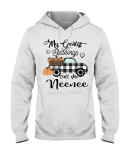 Blessings call me Neenee pumpkin truck Hooded Sweatshirt tile