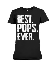 New - Best Pops Ever Premium Fit Ladies Tee thumbnail