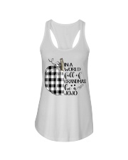 Pumpkin- Be a jojo Ladies Flowy Tank tile